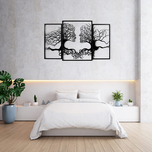 woman wall Art Tree of Life Metal