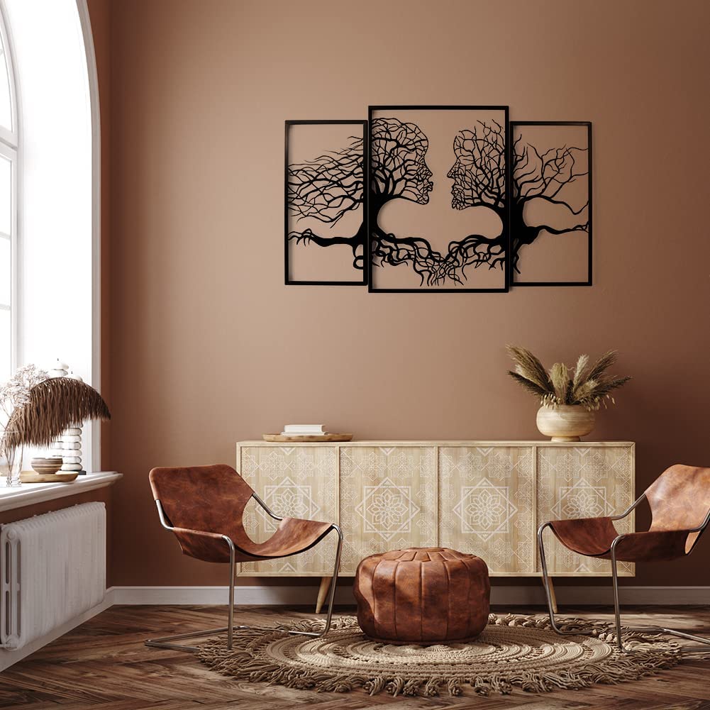 woman wall Art Tree of Life Metal