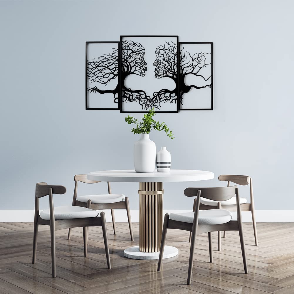 woman wall Art Tree of Life Metal