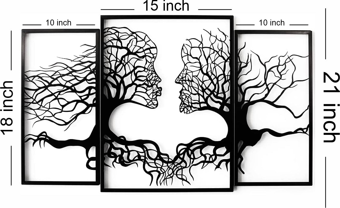woman wall Art Tree of Life Metal